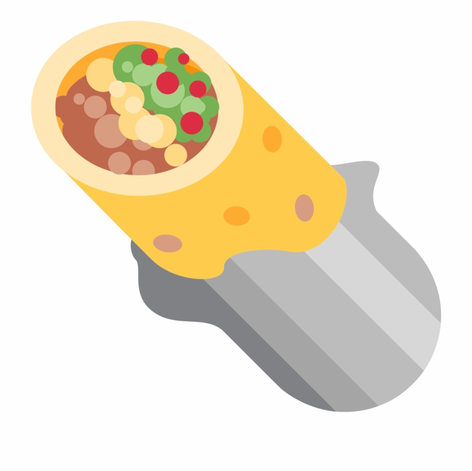 burrito clipart emoji
