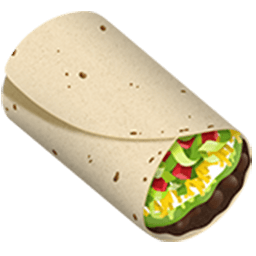 burrito clipart emoji