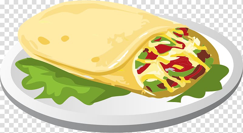 burrito clipart food spanish