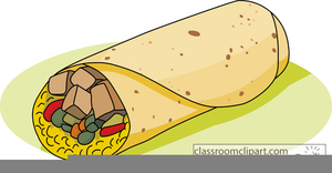 burrito clipart small food