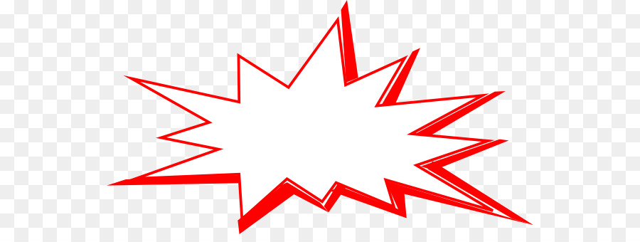 Burst clipart explotion. Red star explosion white