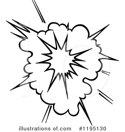 Burst clipart line. Illustration by vector tradition