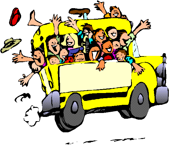 coach clipart bus ride