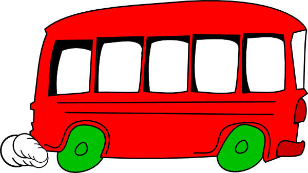 Bus clipart cartoon. 