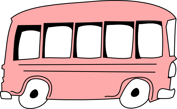 bus clipart cartoon