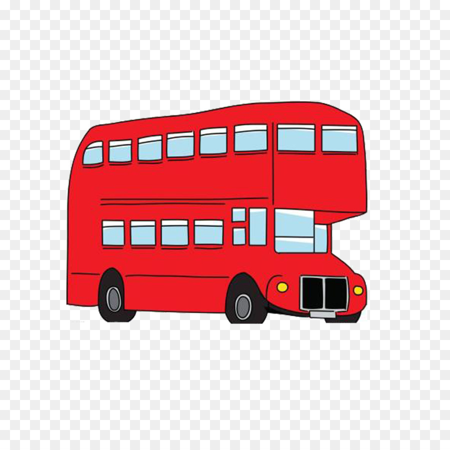 bus clipart double decker bus