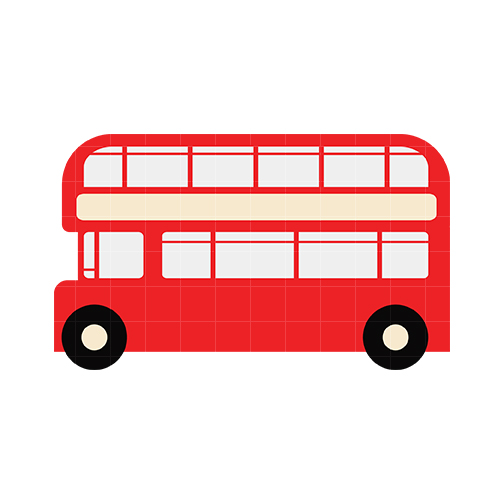 bus clipart double decker bus