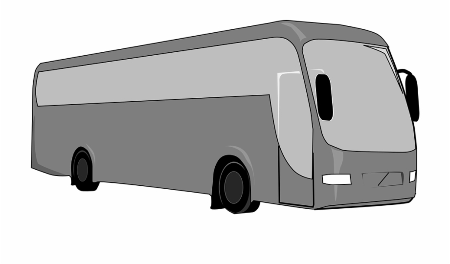 Coach clip art charter. Bus clipart drawing