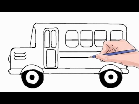 bus clipart easy