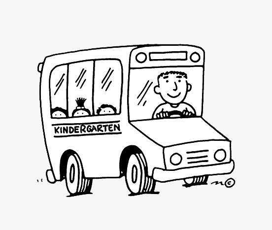bus clipart kindergarten