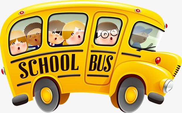 clipart bus preschool