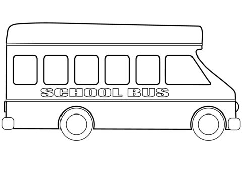 bus clipart printable