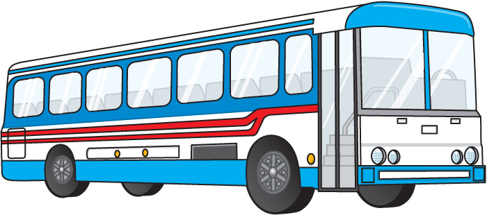 clipart bus bus journey