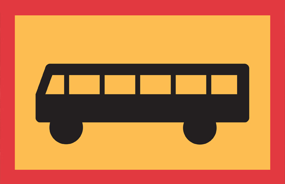bus clipart rectangle