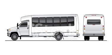bus clipart shuttle bus