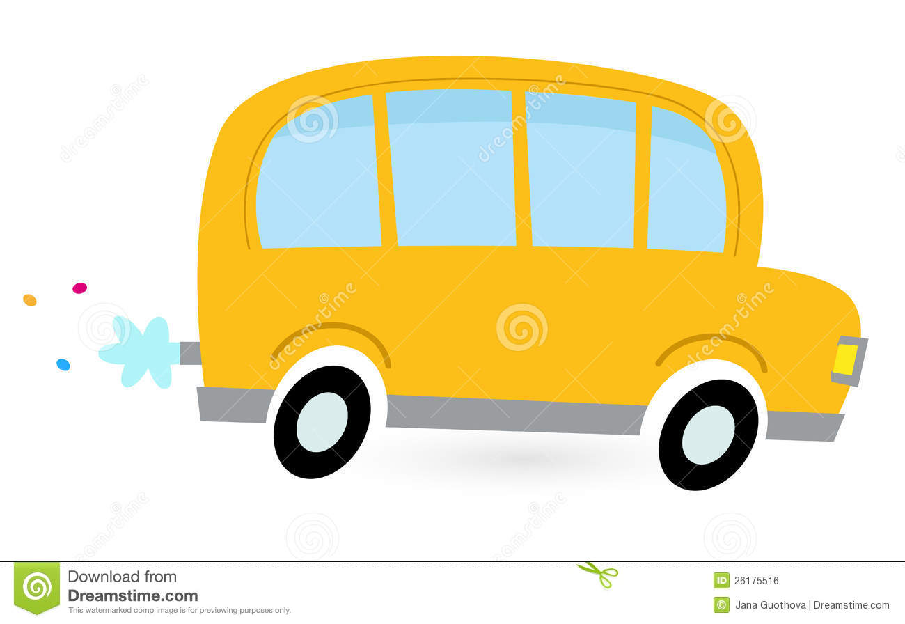 bus clipart side view