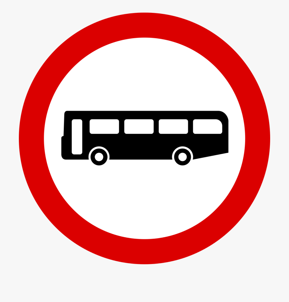 Bus clipart sign. Stop traffic clip art