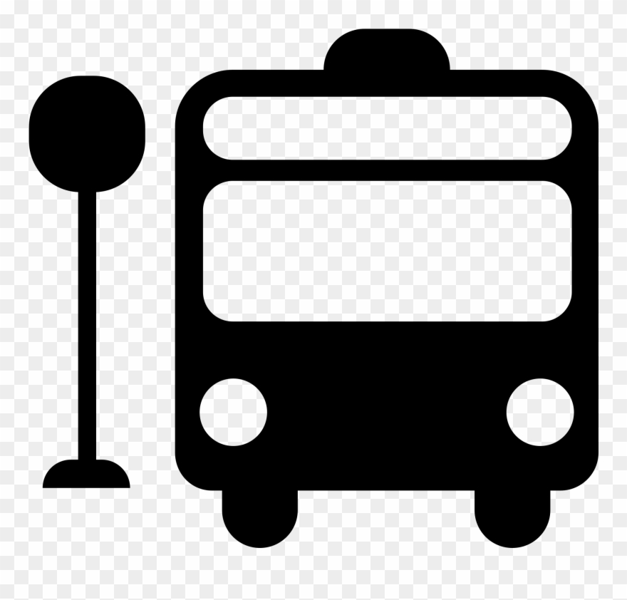 Bus clipart sign. Shop of cliparts stop