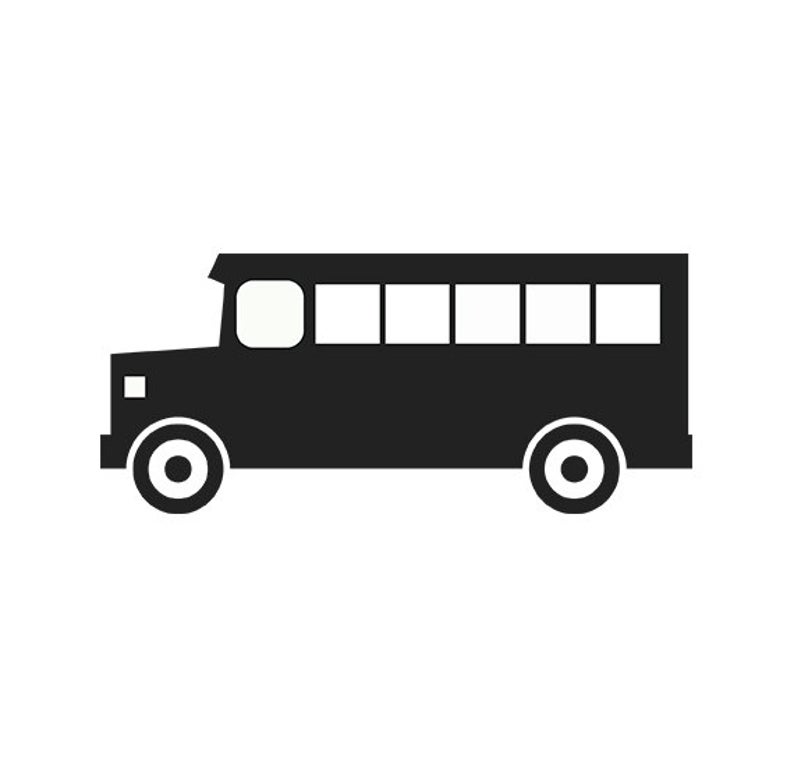 clipart bus vector