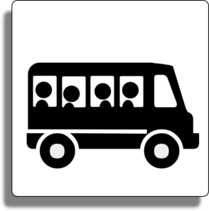 bus clipart vector