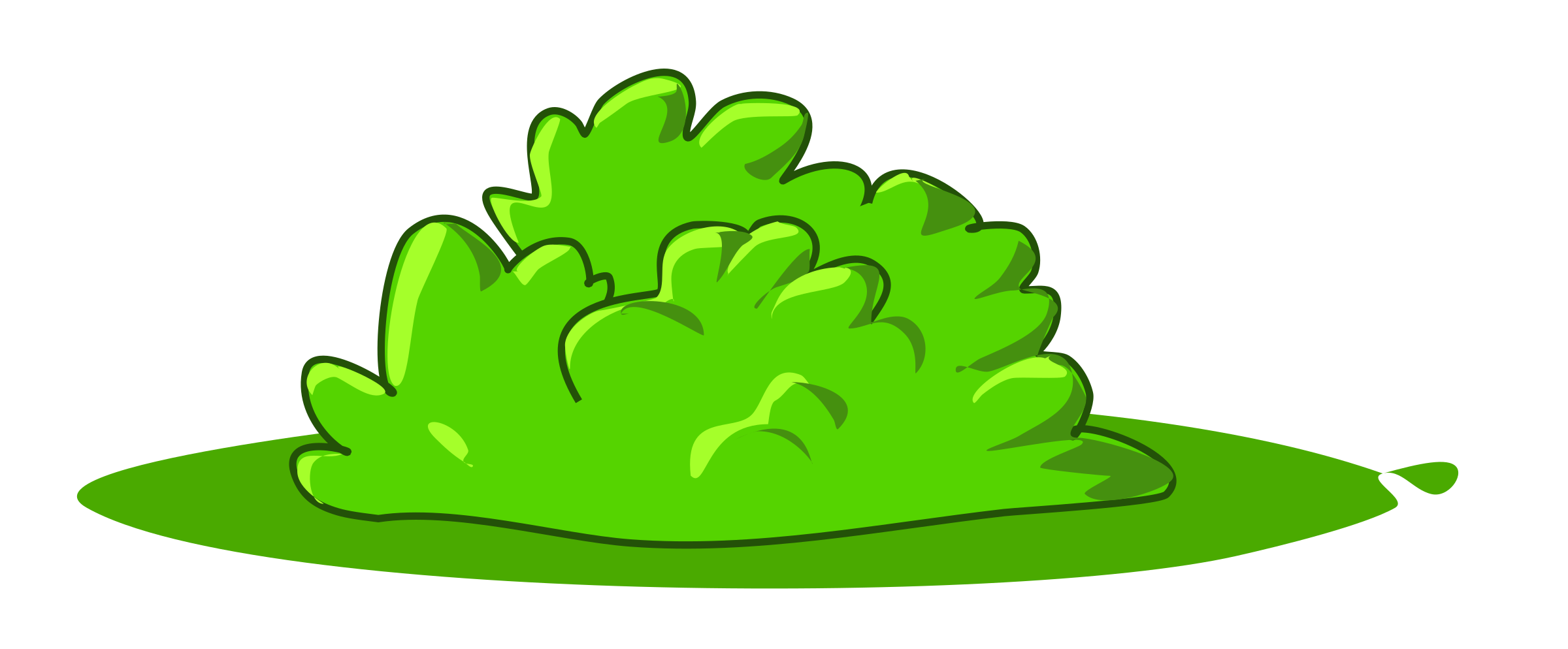 Bushes clipart comic, Bushes comic Transparent FREE for download on