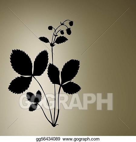 bush clipart silhouette