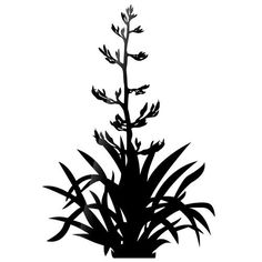 bush clipart silhouette