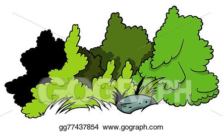 bushes clipart shrub