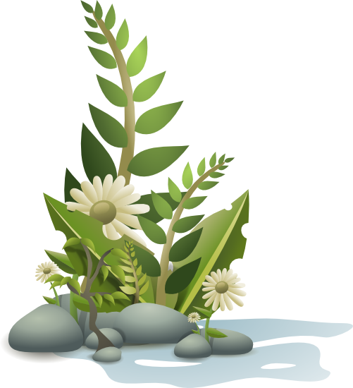 Free plant graphics of. Bushes clipart svg