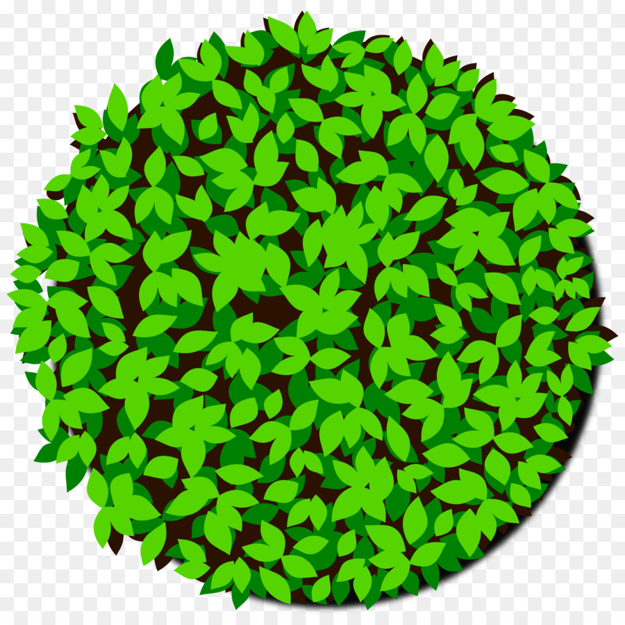 bushes clipart tree top