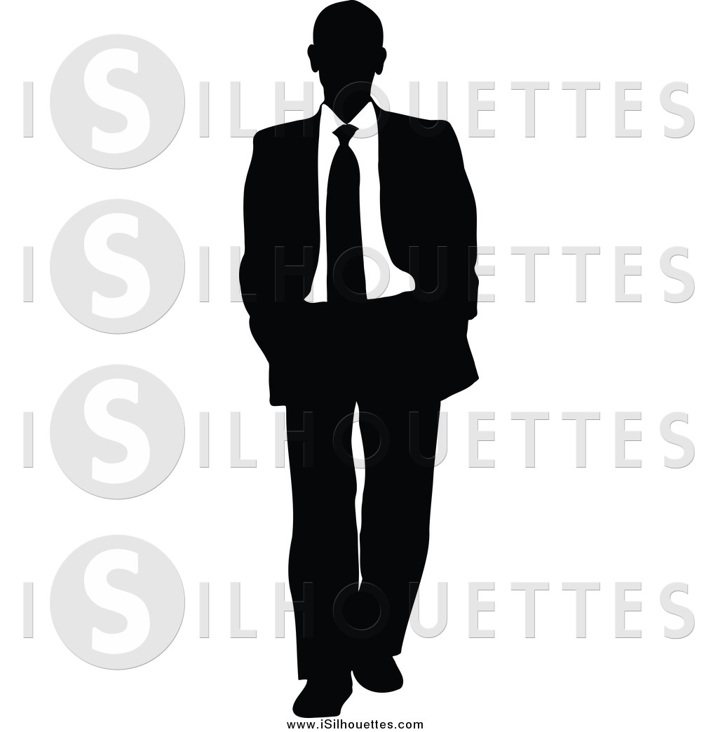 businessman clipart black and white