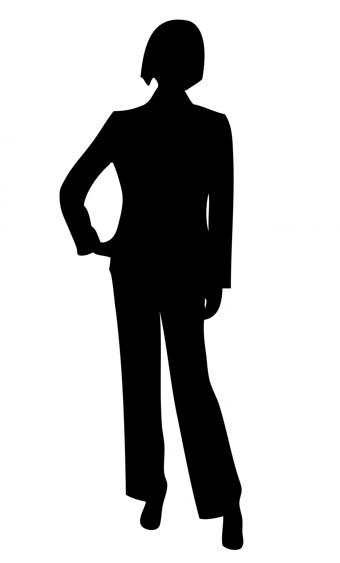 businesswoman clipart silhouette