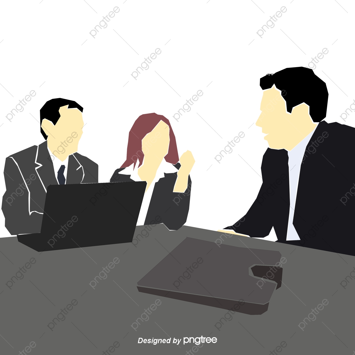 discussion clipart formal meeting