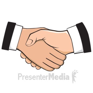handshake clipart presentation introduction