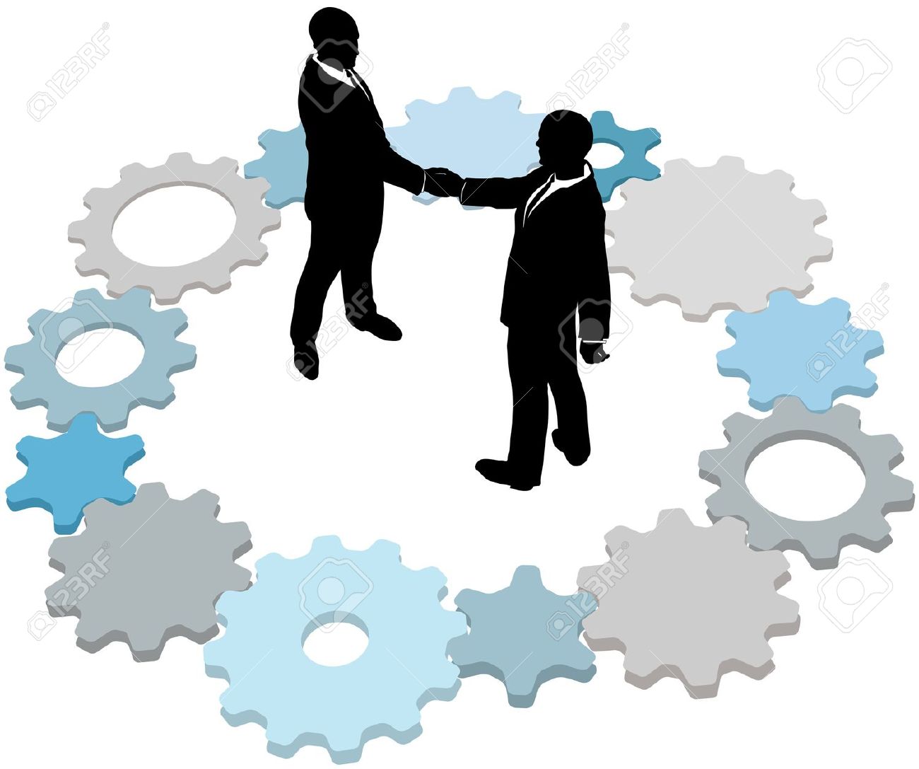 business clipart partnership