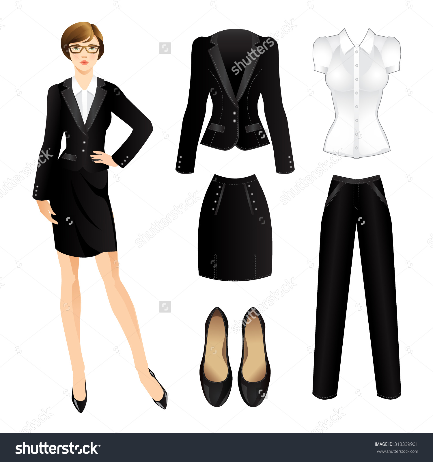 business clipart vector