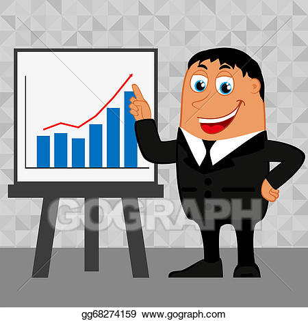 Vector stock and business. Businessman clipart buissness