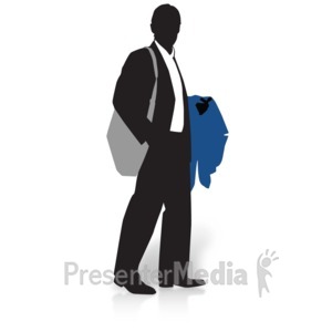 Businessman clipart business guy. Presenter media powerpoint templates