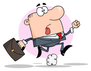 Businessman clipart cartoon. Image clip art illustration