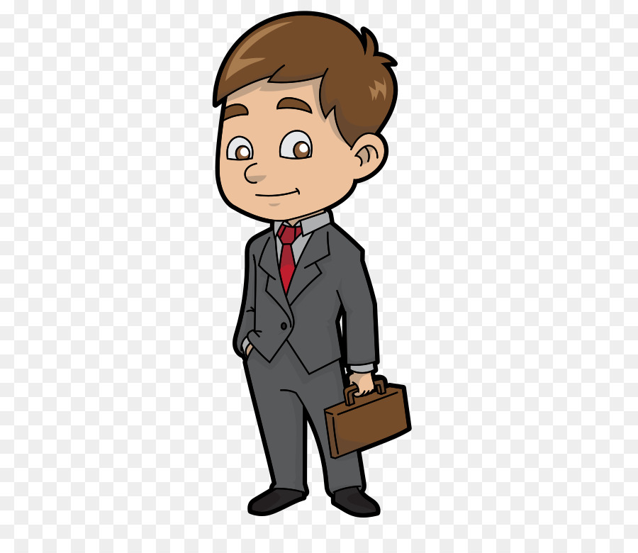 Man illustration . Businessman clipart cartoon
