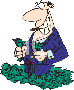 Businessman clipart greedy.  collection of high