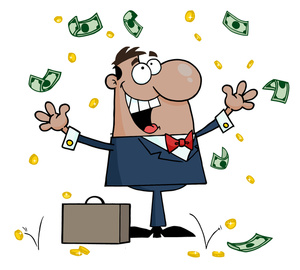 Image who made a. Businessman clipart salesman