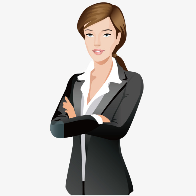 Businesswoman female office worker