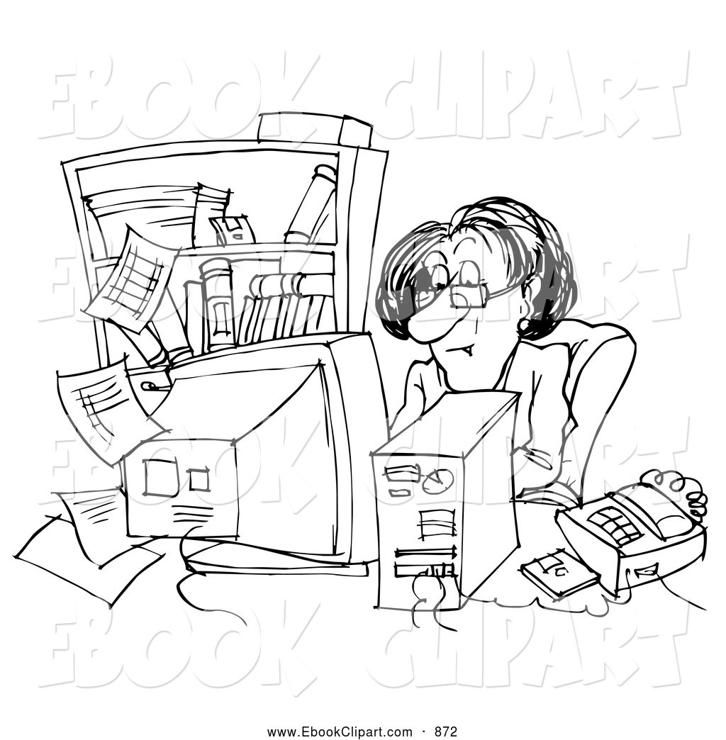 Businesswoman clipart busy. Clip art of a