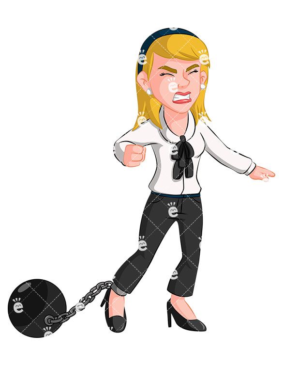 Pin on caucasian . Businesswoman clipart career woman