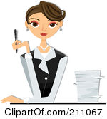businesswoman clipart female attorney