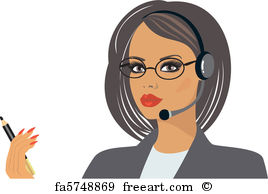 Businesswoman clipart female ceo. Free art print of