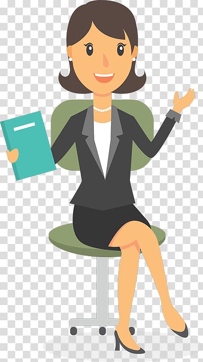 female clipart business
