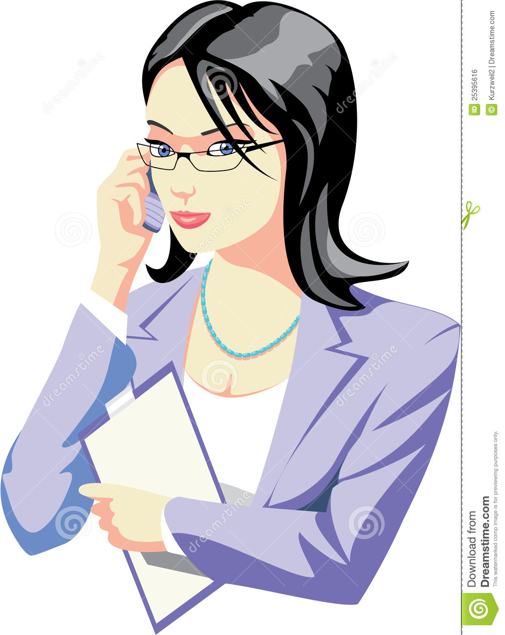 businesswoman clipart female supervisor