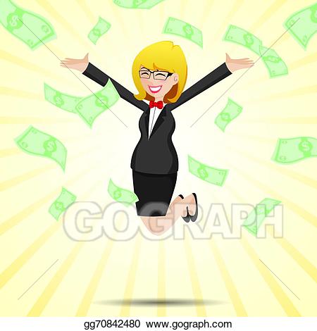 businesswoman clipart happy